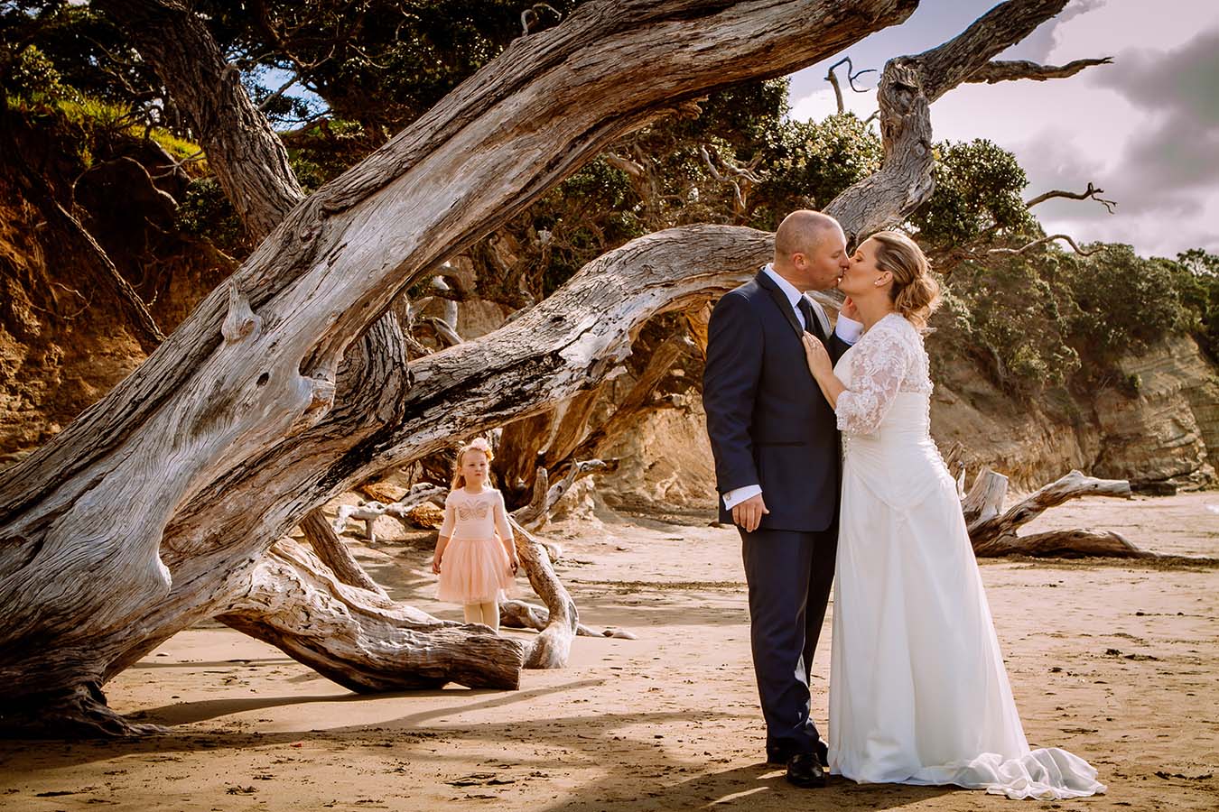 Auckland Wedding Photographer Army Bay