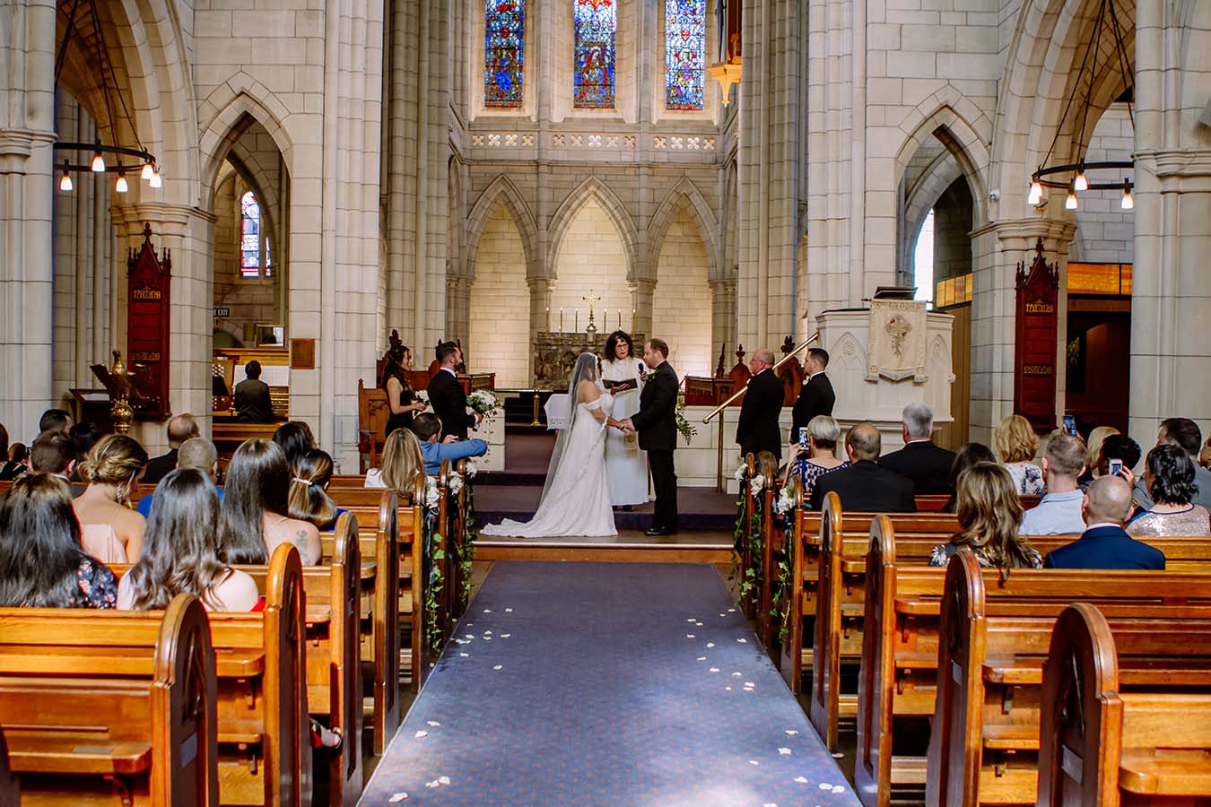 auckland wedding st mathews church