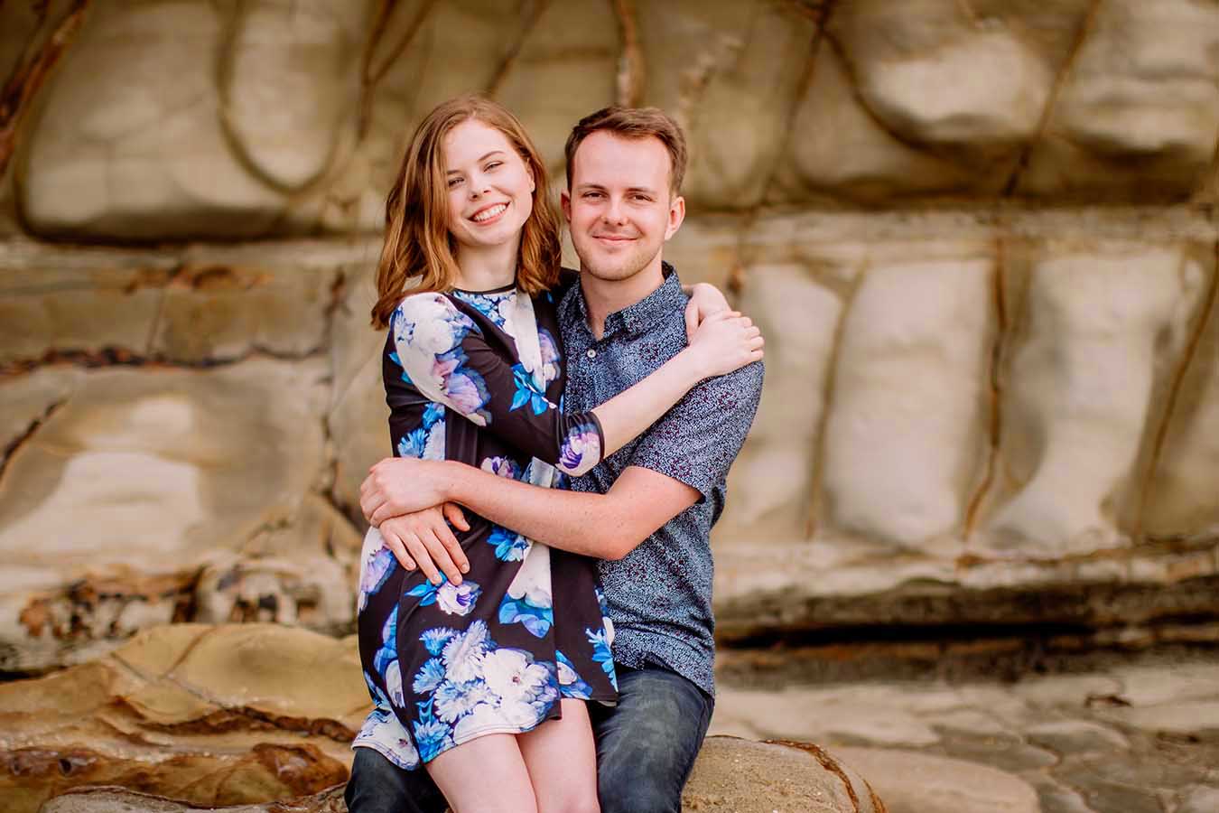 auckland wedding photographer engagement shoot. 