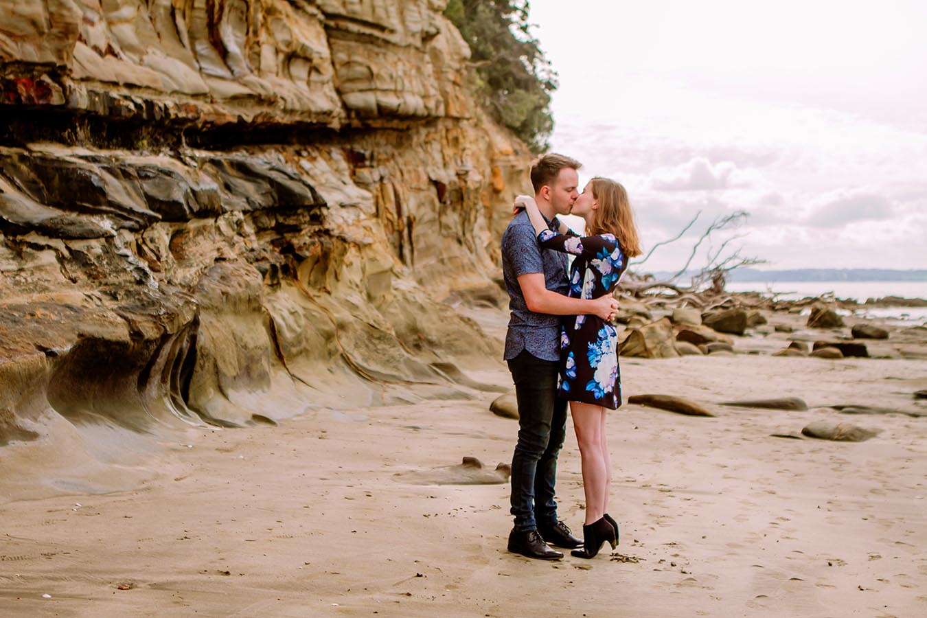 auckland wedding photographer engagement shoot. 