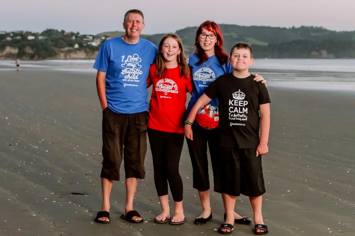 orewa beach family photo shoot