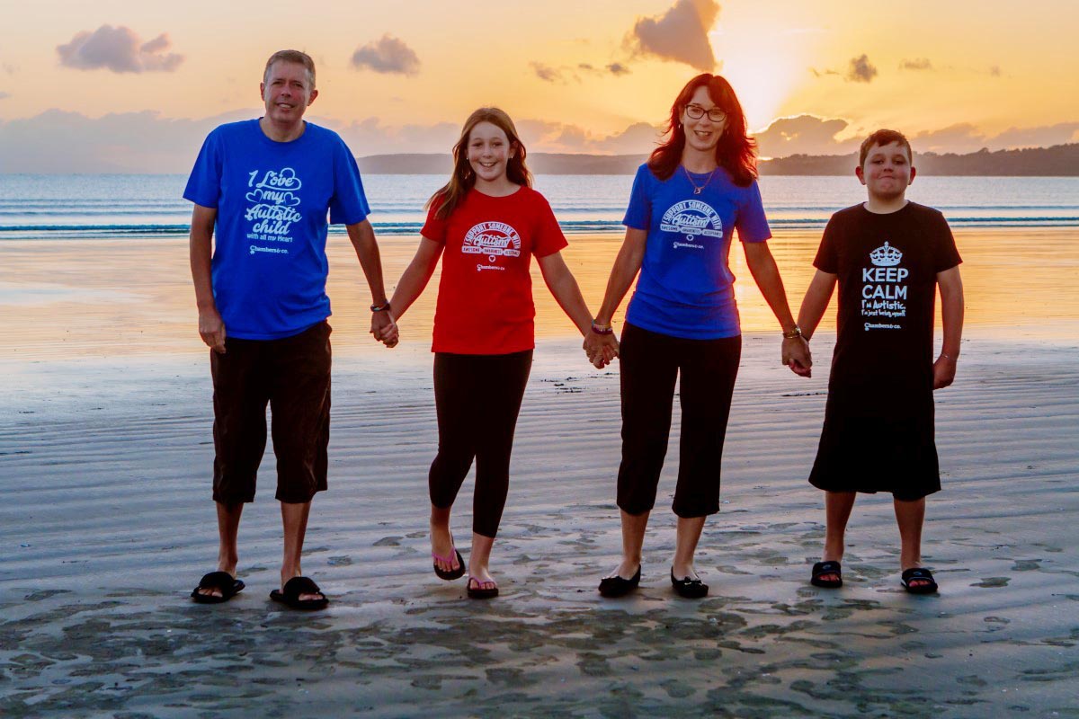 orewa beach family photo shoot