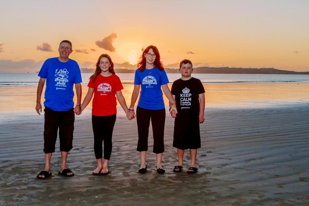 orewa beach family photo shoot