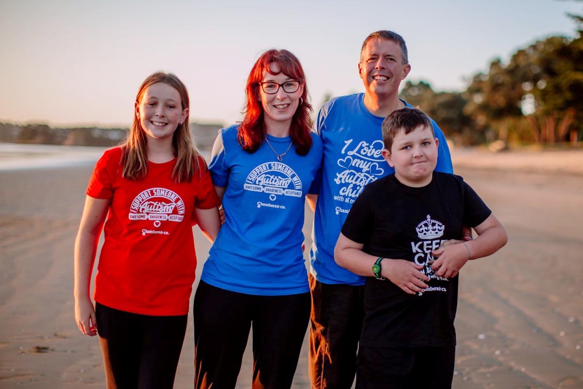 orewa beach family photo shoot