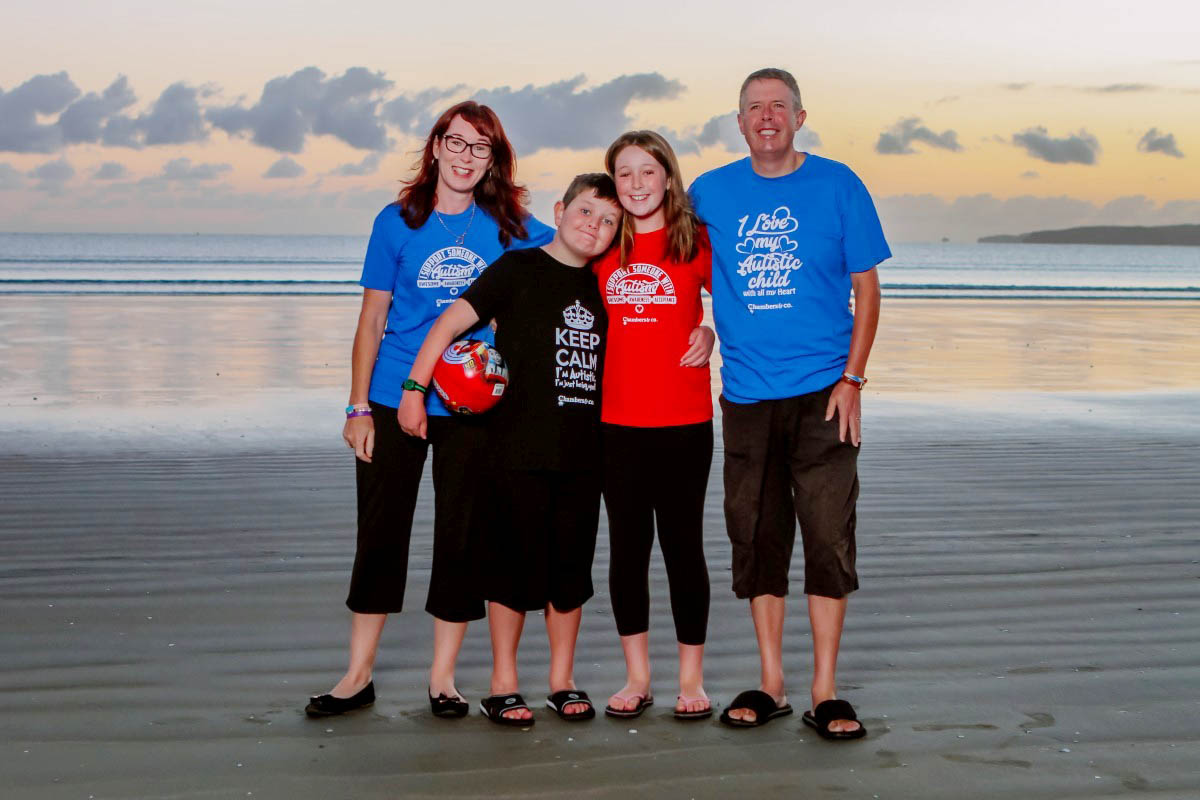 orewa beach family photo shoot