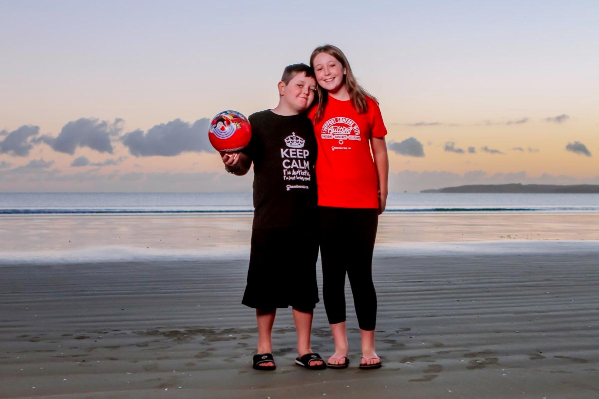 orewa beach family photo shoot